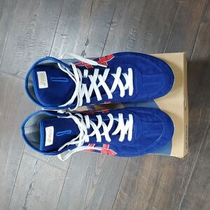 ASICS Wrestling Shoes 1083A001 EX-EO TWR900 Blue x Red x White US 11.5